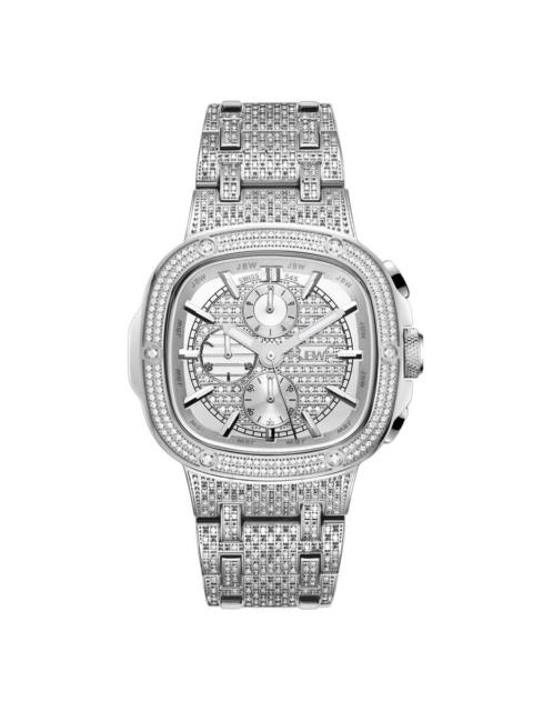 Other Designers JBW Platinum Series Chronograph Silver-tone Dial Men's Watch PS545B
