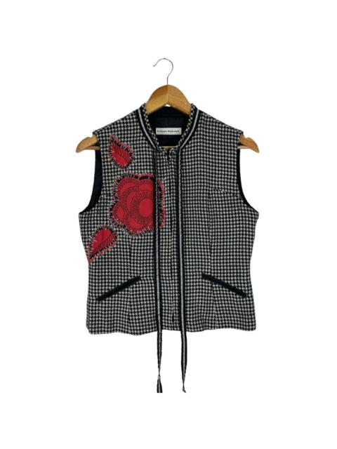 Japanese Brand - ❄️HIROKO KOSHINO PATCHWORK ZIPPER VEST