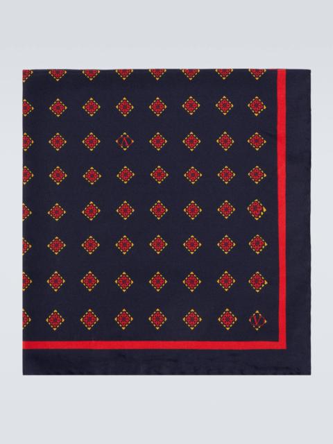 Valentino Opticool silk scarf