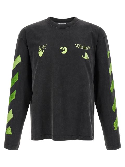 Off-White Off-White Men 'Bacco Arrow Skate' T-Shirt