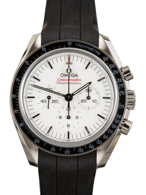 OMEGA Used Omega Speedmaster Moonwatch Professional White Dial