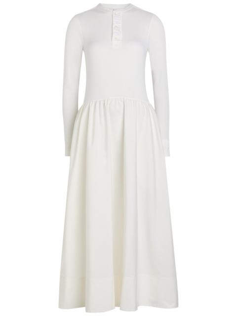 Polo Ralph Lauren Polo Ralph Lauren Henley Cotton Midi Dress