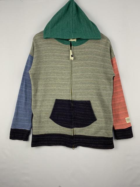 Other Designers Vintage - Vintage Underwraps Full Zipper Sweatshirt Colourful Medium