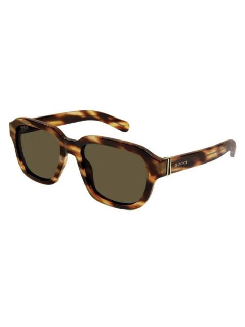 GUCCI Gucci Brown Square Men's Sunglasses GG1508S 002 55
