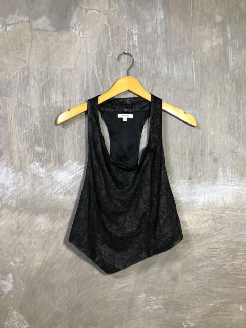 Other Designers Vintage - Helmut Lang Asymmetrically Leather Tops