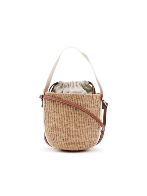 Chloé BEIGE SMALL WOODY TOTES