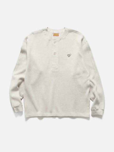 Human Made Henley Neck Shirt White