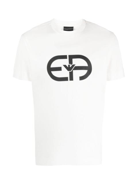 Logo cotton blend t-shirt