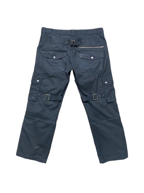 Other Designers L7 Real Hip Cargo Bondage Pants Cropped