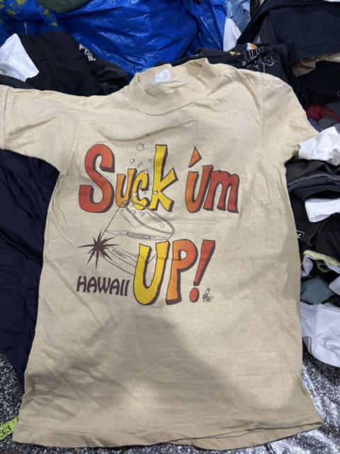 Other Designers Vintage Hawaii Suck Um Up Poly Tees Tshirt