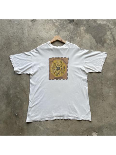 Patagonia Vintage 90s Patagonia Faded HUMAN/NATURE/HABITAT BigLogo Tee