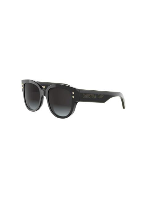 Dior Dior DIORPACIFIC B2I Smoke Gradient Square Ladies Sunglasses CD40157I 05B 54