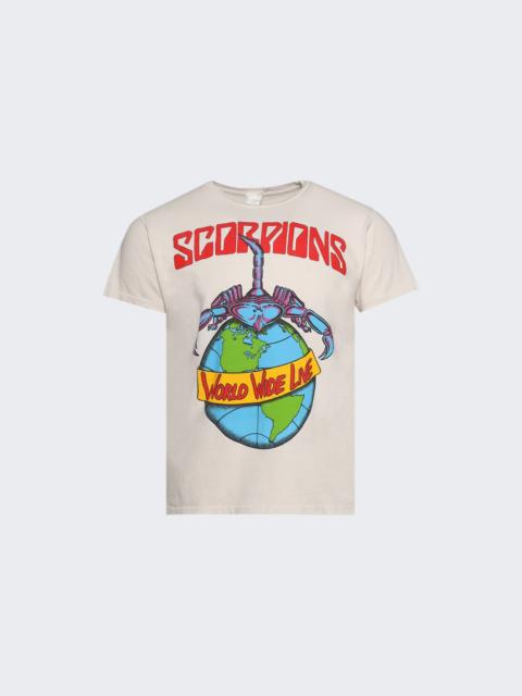 MadeWorn Scorpions Tee Vintage White