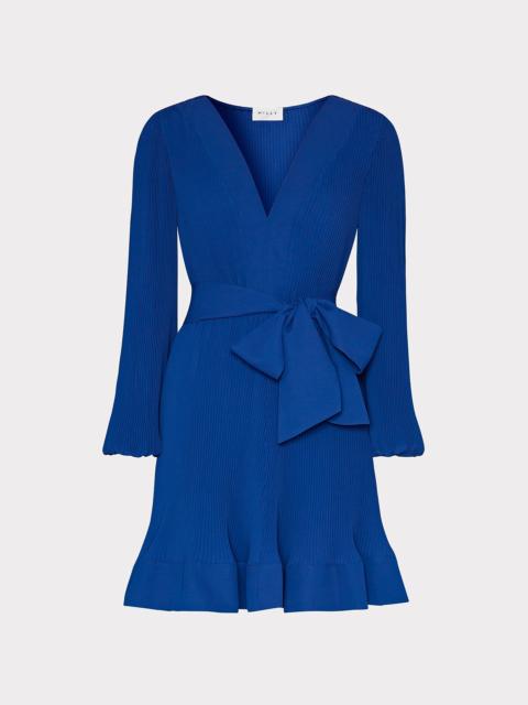 MILLY Liv Pleated Dress