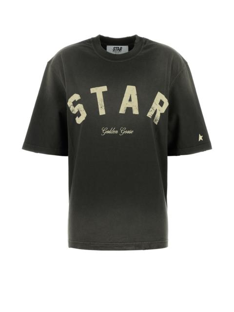 Golden Goose Dark grey cotton t-shirt