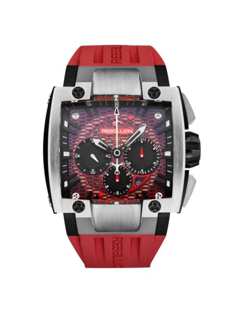 Rebellion - Rebellion Re1 2.0 Chronograph Automatic Black Dial Men's Watch RB.RE12.CH.TI.RD1