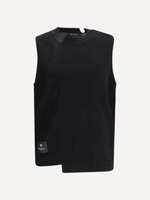 visvim WAWONA DOWN VEST (W/LI NEP TWEED) NAVY | REVERSIBLE