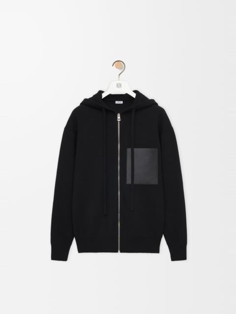 Loewe Zip-up hoodie in wool