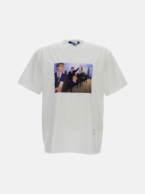 Junya Watanabe MAN Junya Watanabe Men Short-Sleeve T-Shirt With A Print