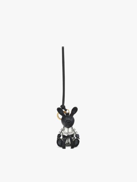 MCM Aren Taekwondo Rabbit Charm in Visetos
