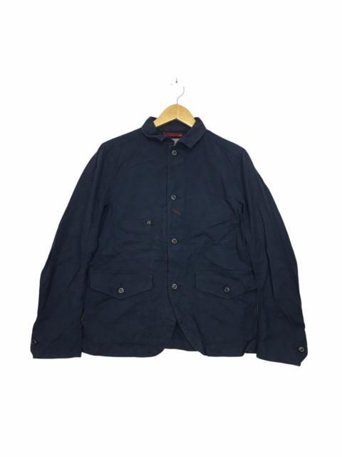 Other Designers United Arrows - Vtg UNITED ARROWS Green Label Relaxing Cotton Jacket Jeans