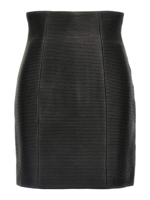 Balmain 'HW Rolled' skirt