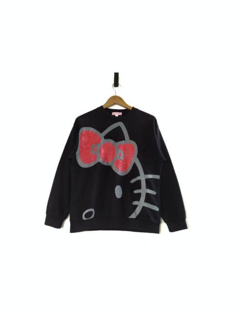 Other Designers Anime × Cartoon Network × Japanese Brand - Hello Kitty Double Side Prints Crewneck Sweatshirt
