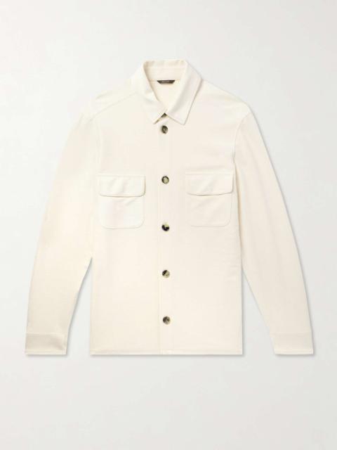 Loro Piana Silk, Cotton and Linen-Blend Overshirt