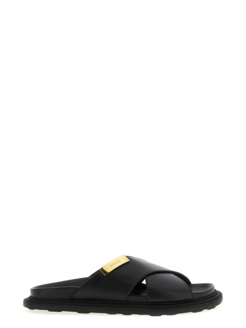 Moschino Leather sandals