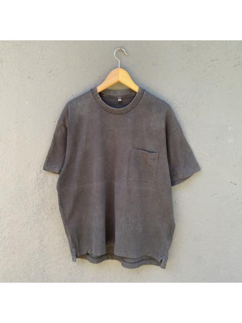 Other Designers Thrashed Faded Uniqlo Oversized Japanese Brand Pocket Tee