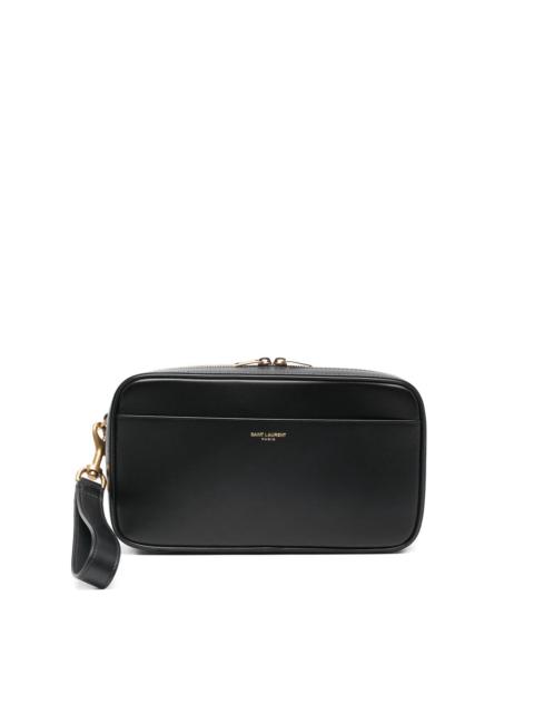 SAINT LAURENT Saint Laurent Black Wash Bags Men