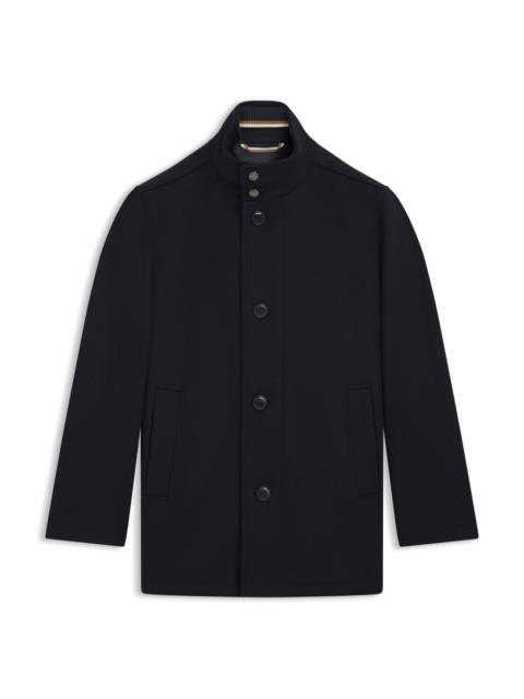BOSS RELAXED-FIT CAR COAT IN VIRGIN WOOL AND CASHMERE