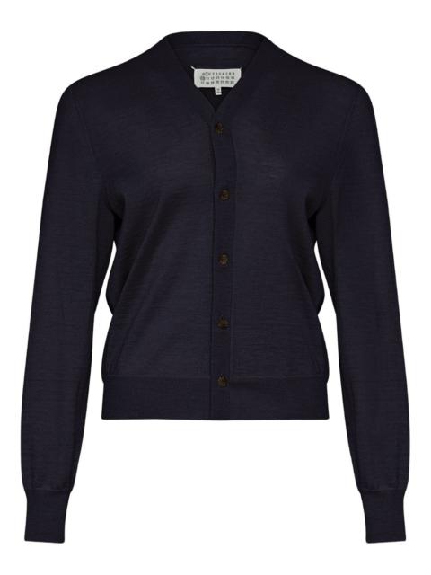 Maison Margiela Maison Margiela Women Wool V-Necked Cardigan