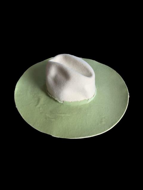 Other Designers Other - FRANCESCO BALLESTRAZZI WIDE BRIM WOOL FEDORA HAT