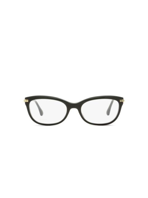 butterfly-frame glasses