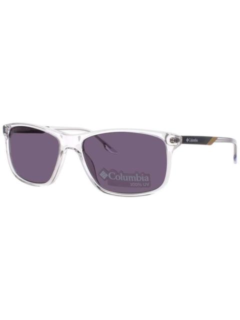 Columbia Columbia Men's Transparent Rectangular Sunglasses C567S970