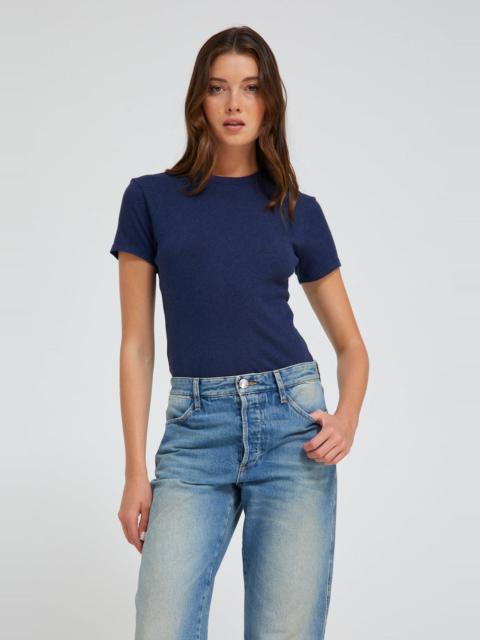 SPRWMN INDIGO COTTON BABY TEE