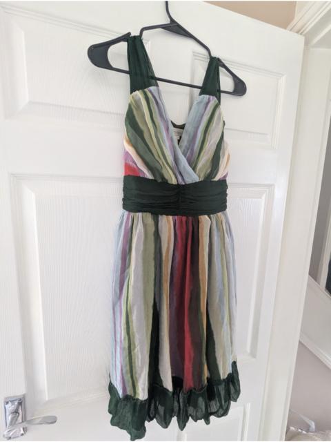 Max Mara Multicolour Silk Summer Dress 