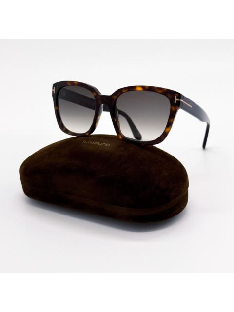 TOM FORD NEW TOM FORD HAYLAY SUNGLASSES TF1216 52B HAVANA FT1216