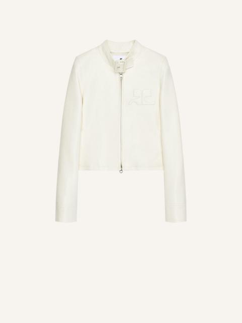 courrèges CITY VINYL JACKET