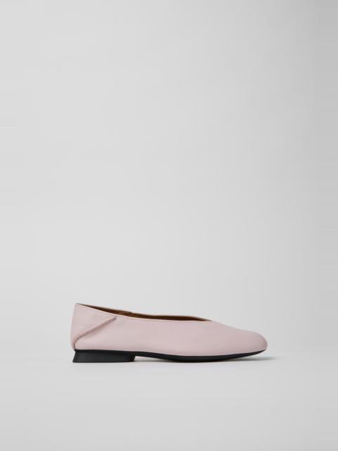 CAMPERLAB Pink Leather Ballerinas for Women.