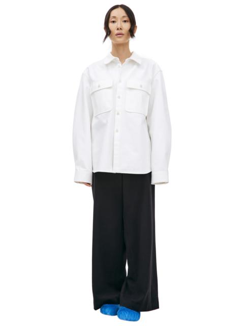 Jil Sander DENIM SHIRT WITH PATCH POCKETS