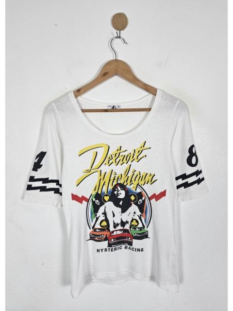 Hysteric Glamour Hysteric Glamour Detroit Michigan Hysteric Racing shirt