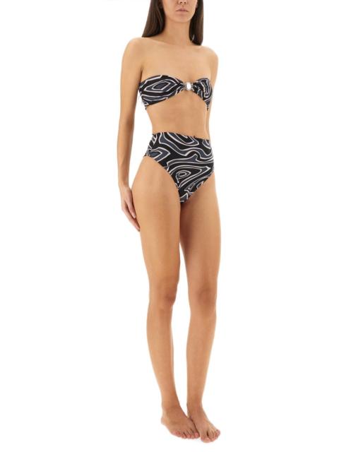 PUCCI Pucci Women Maze Print Bandeau Bikini Top