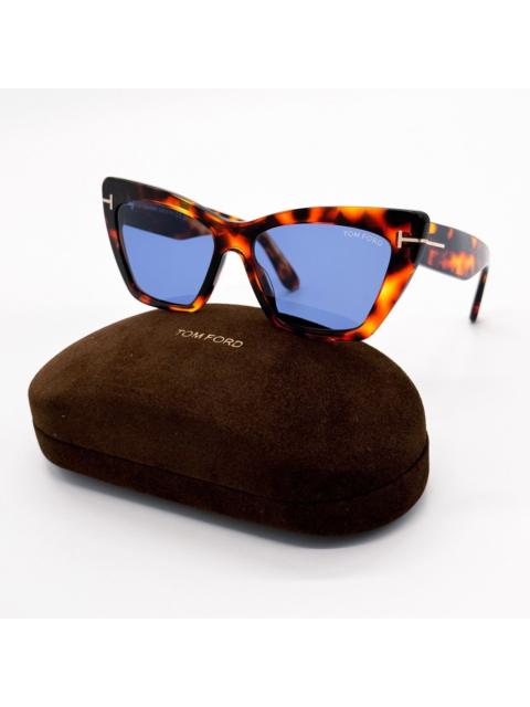 TOM FORD NEW TOM FORD WYATT TF871 55V WOMEN SUNGLASSES FT0871/S
