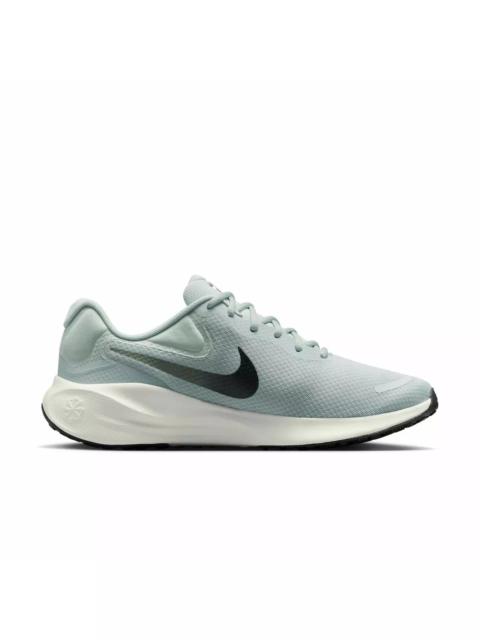 Nike Revolution 7 "Light Silver/Light Army/Pale Ivory/Sequoia" Men's Running Shoe