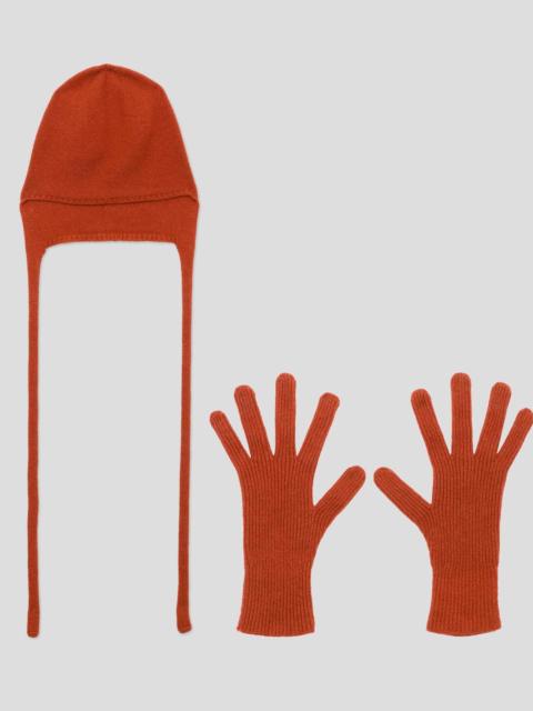 BASERANGE Pack - Tier Hood & Ribbed Gloves - Recycled Cashmere