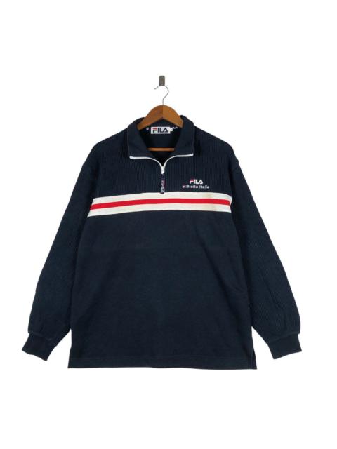 Other Designers FILA Biella Italia Half Zip Sweatshirt