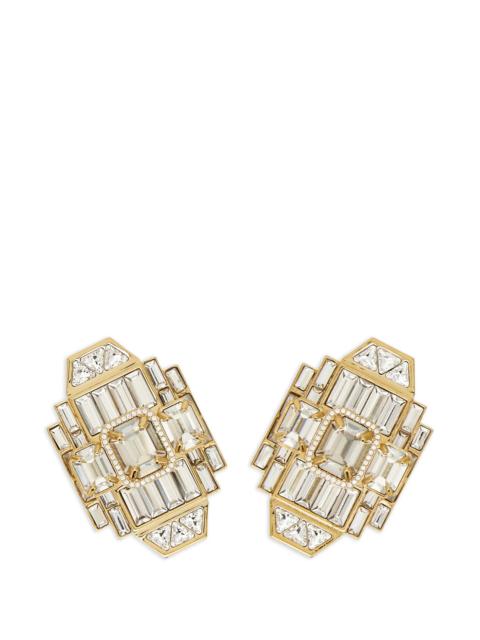 FERRAGAMO Ferragamo Déco Earrings With Crystals