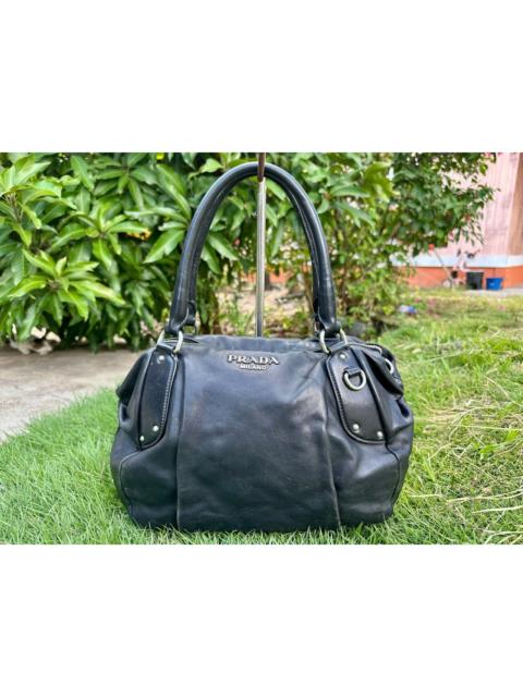 Prada Authentic Prada Soft Calfskin Medium Satchel Bag